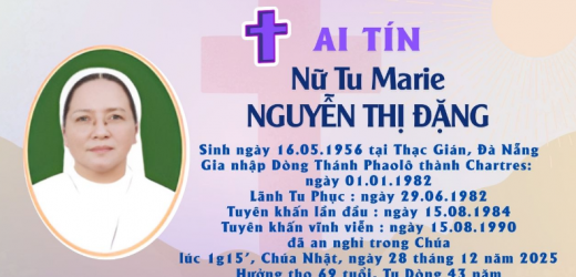 Người Nữ Tu Ngã Xuống Trên Đường Sứ Vụ