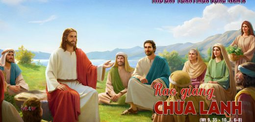 06.12.2025 – Thứ Bảy Tuần I Mùa Vọng, Năm A – Rao Giảng – Chữa Lành (Mt 9,35 – 10,1.6-8)