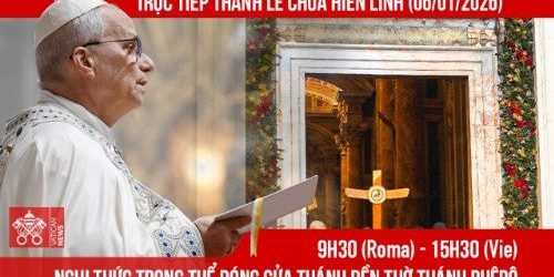 [Trực Tiếp] Đóng Cửa Thánh & Thánh Lễ Chúa Hiển Linh (06/01)