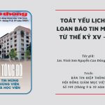 Toát Yếu Lịch Sử Loan Báo Tin Mừng Từ Thế Kỷ XV – XXI