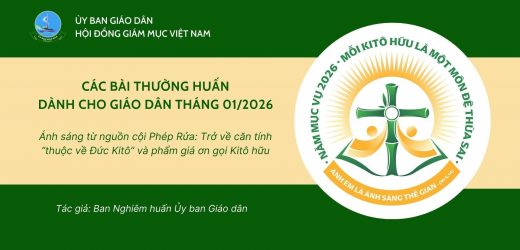 Ủy Ban Giáo Dân – Thường Huấn Tháng 01/2026: Ánh Sáng Từ Nguồn Cội Phép Rửa