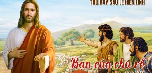 10.01.2026 – Thứ Bảy Sau Lễ Hiển Linh – Bạn Của Chú Rể (Ga 3,22-30)