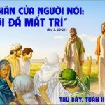24.01.2026 – Thứ Bảy Tuần II Thường Niên, Năm A – Thân Nhân Người Nói (Mc 3,20-21)
