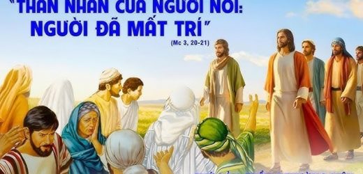 24.01.2026 – Thứ Bảy Tuần II Thường Niên, Năm A – Thân Nhân Người Nói (Mc 3,20-21)