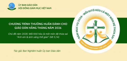 Ủy Ban Giáo Dân Giới Thiệu Chương Trình Thường Huấn Dành Cho Giáo Dân Hằng Tháng Năm 2026