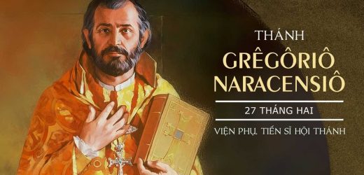 Ngày 27/02: Thánh Grêgôriô Naracensiô, Tiến Sĩ Hội Thánh