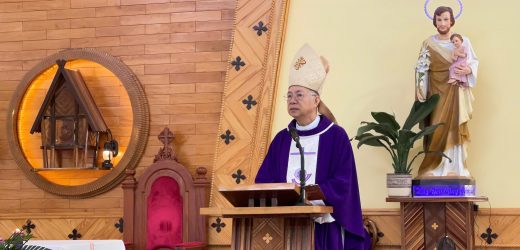 Đức Cha Aloisiô Nguyễn Hùng Vị Dâng Thánh Lễ Đầu Xuân Tại Trung Tâm Hành Hương Đức Mẹ Măng Đen