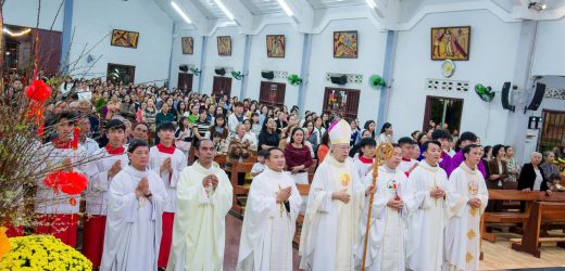 Thánh Lễ Mồng Ba Tết Bính Ngọ Tại Giáo Xứ Thánh Tâm