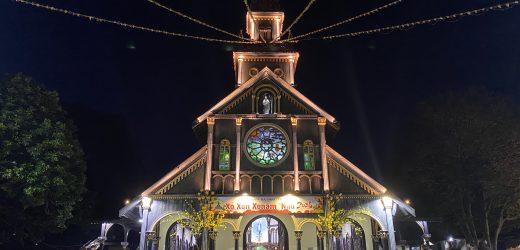 Thánh Lễ Minh Niên Cầu Bình An Cho Năm Mới Bính Ngọ Tại Nhà Thờ Chính Tòa Kon Tum