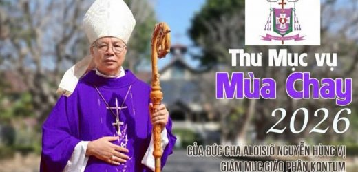 Thư Mục Vụ Mùa Chay 2026 Của Đức Giám Mục Giáo Phận Kon Tum