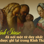 Thánh Giuse Đã Nói Một Từ Duy Nhất Được Ghi Lại Trong Kinh Thánh