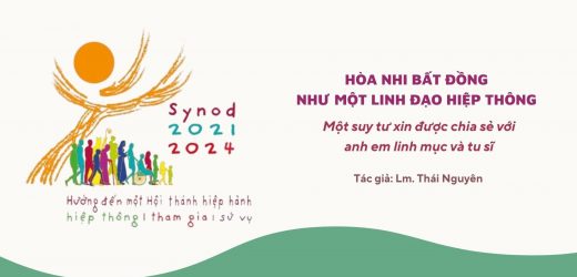 Hòa Nhi Bất Đồng Như Một Linh Đạo Hiệp Thông – Một Suy Tư Xin Được Chia Sẻ Với Anh Em Linh Mục Và Tu Sĩ