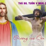 24.03.2026 – Thứ Ba Tuần V Mùa Chay, Năm A – Giương Cao Con Người (Ga 8,21-30)
