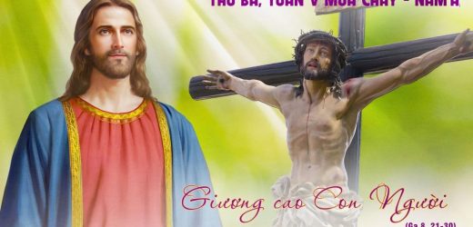 24.03.2026 – Thứ Ba Tuần V Mùa Chay, Năm A – Giương Cao Con Người (Ga 8,21-30)