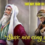 14.03.2026 – Thứ Bảy Tuần III Mùa Chay, Năm A – Được Nên Công Chính (Lc 18,9-14)