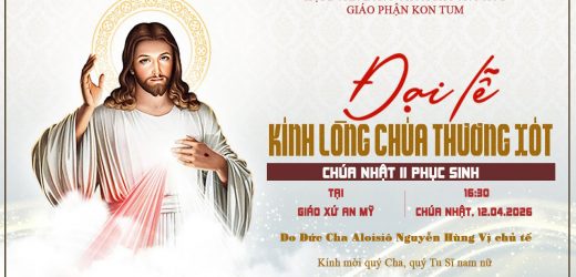 Thông Báo Đại Lễ Kính Lòng Chúa Thương Xót 2026