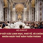 Sứ Điệp Của Bộ Giáo Sĩ Gửi Các Linh Mục, Phó Tế Và Chủng Sinh Nhân Ngày Thứ Năm Tuần Thánh 2026