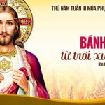 23.04.2026 – Thứ Năm Tuần III Phục Sinh – Bánh Từ Trời Xuống (Ga 6,44-51)