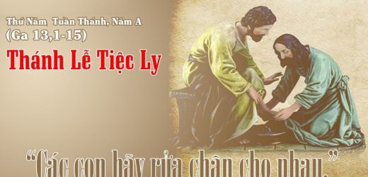 02.04.2026 – Lễ Tiệc Ly Thứ Năm Tuần Thánh – Rửa Chân Cho Nhau (Ga 13,1-15)