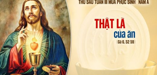 24.04.2026 – Thứ Sáu Tuần III Phục Sinh – Thật Là Của Ăn (Ga 6,52-59)