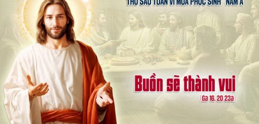 15.05.2026 – Thứ Sáu Tuần VI Phục Sinh – Buồn Sẽ Thành Vui (Ga 16,20-23a)