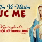 13.06.2026 – Thứ Bảy – Lễ Trái Tim Vô Nhiễm Đức Mẹ – Ghi Nhớ Trong Lòng (Lc 2,41-51)
