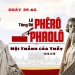 29.06.2026 – Lễ Thánh Phêrô Và Thánh Phaolô, Tông Đồ – Hội Thánh Của Thầy (Mt 16,13-19)