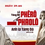 29.06.2026 – Lễ Thánh Phêrô Và Thánh Phaolô, Tông Đồ – Anh Là Tảng Đá (Mt 16,13-19)