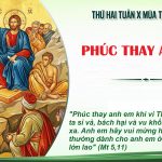 07.06.2026 – Thứ Hai Tuần X Thường Niên, Năm A – Phúc Thay Anh Em (Mt 5,1-12)
