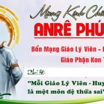 Thông Báo: Mừng Lễ Á Thánh Anrê Phú Yên, Bổn Mạng Giáo Lý Viên – Huynh Trưởng