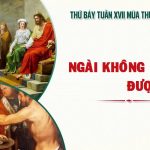 01.08.2026 – Thứ Bảy Tuần XVII Thường Niên, Năm A – Ngài Không Được Phép (Mt 14,1-12)