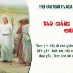 09.07.2026 – Thứ Năm Tuần XIV Thường Niên, Năm A – Rao Giảng Chữa Lành (Mt 10,7-15)