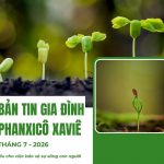 Gia Đình Phanxicô Xaviê – Bản Tin Tháng 7.2026
