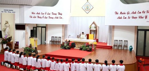 Hình Ảnh Thánh Lễ Mừng Kính Đức Mẹ Hồn Xác Lên Trời –  Bổn Mạng Giáo Xứ Thăng Thiên