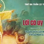 01.09.2026 – Thứ Ba Tuần XXII Thường Niên, Năm A – Lời Có Uy Quyền (Luca 4,31-37)