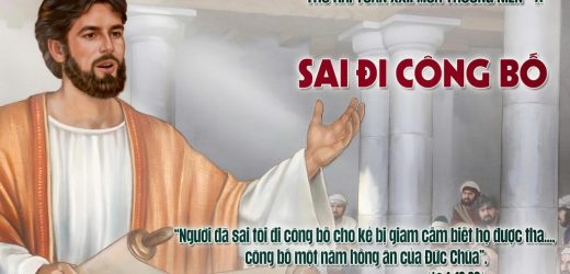 31.08.2026 – Thứ Hai Tuần XXII Thường Niên, Năm A – Sai Đi Công Bố (Luca 4,16-30)