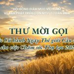 Thư Mời Gọi Về Việc Cử Hành Ngày Thế Giới Cầu Nguyện Cho Việc Chăm Sóc Thụ Tạo 2026