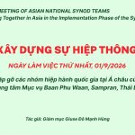 Xây Dựng Sự Hiệp Thông – Ngày Làm Việc Thứ Nhất Của Cuộc Gặp Gỡ Các Nhóm Hiệp Hành Quốc Gia Á Châu Của FABC