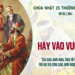 Chúa Nhật XXV Thường Niên, Năm A (20.09.2026) – Hãy Vào Vườn Nho (Mt 20,1-16a)