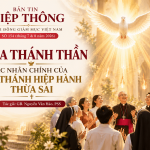 Chúa Thánh Thần – Tác Nhân Chính Của Hội Thánh Hiệp Hành Thừa Sai