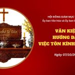 Văn Kiện Hướng Dẫn Việc Tôn Kính Tổ Tiên