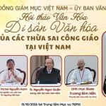 Hội Thảo: Di Sản Văn Hóa Của Các Thừa Sai Công Giáo Tại Việt Nam