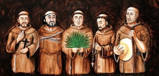 Năm Tu Sĩ Dòng Phanxicô Bị Sát Hại Năm 1597 Sẽ Được Tuyên Chân Phước Ngày 31 Tháng Mười Sắp Tới