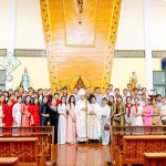 Trung Tân Hành Hương Đức Mẹ Măng Đen – Thánh Lễ Tạ Ơn Mừng Kính Đức Mẹ Mân Côi Và Nhận Sứ Vụ Tân Quản Nhiệm