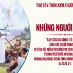 03.10.2026 – Thứ Bảy Tuần XXVI Thường Niên, Năm A – Những Người Bé Mọn (Luca 10,17-24)