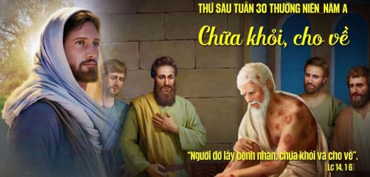 30.10.2026 – Thứ Sáu Tuần XXX Thường Niên, Năm A – Chữa Khỏi, Cho Về (Luca 14,1-6)